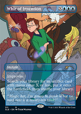 Whir of Invention (Borderless) [Secret Lair Drop Series] | Devastation Store