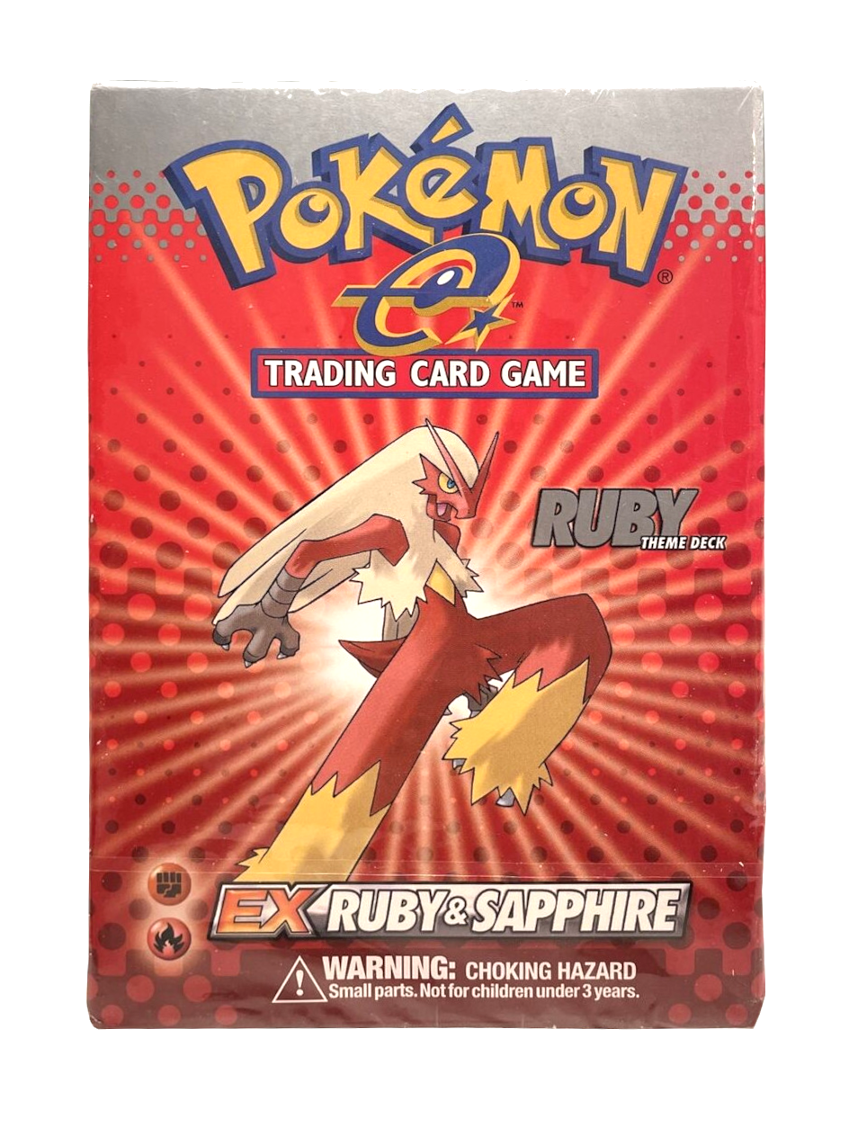 EX: Ruby & Sapphire - Theme Deck (Ruby) | Devastation Store