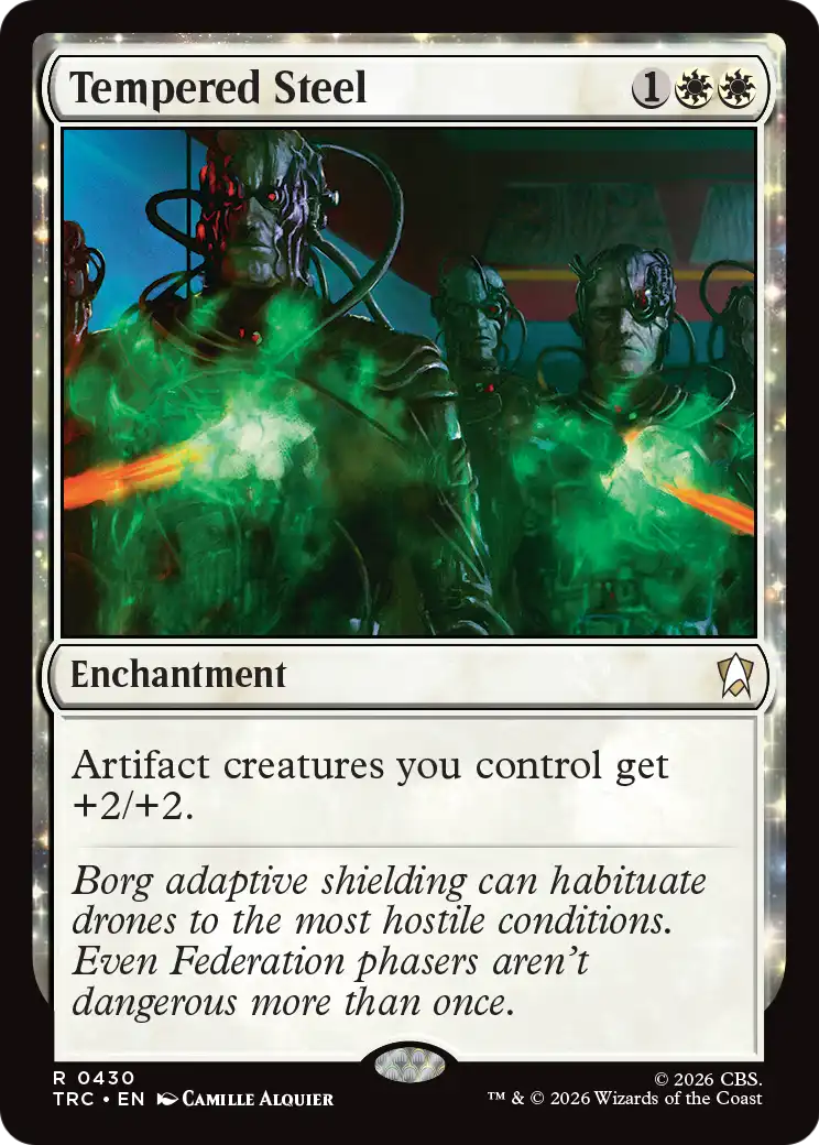 Tempered Steel (Surge Foil) [Star Trek Commander] | Devastation Store