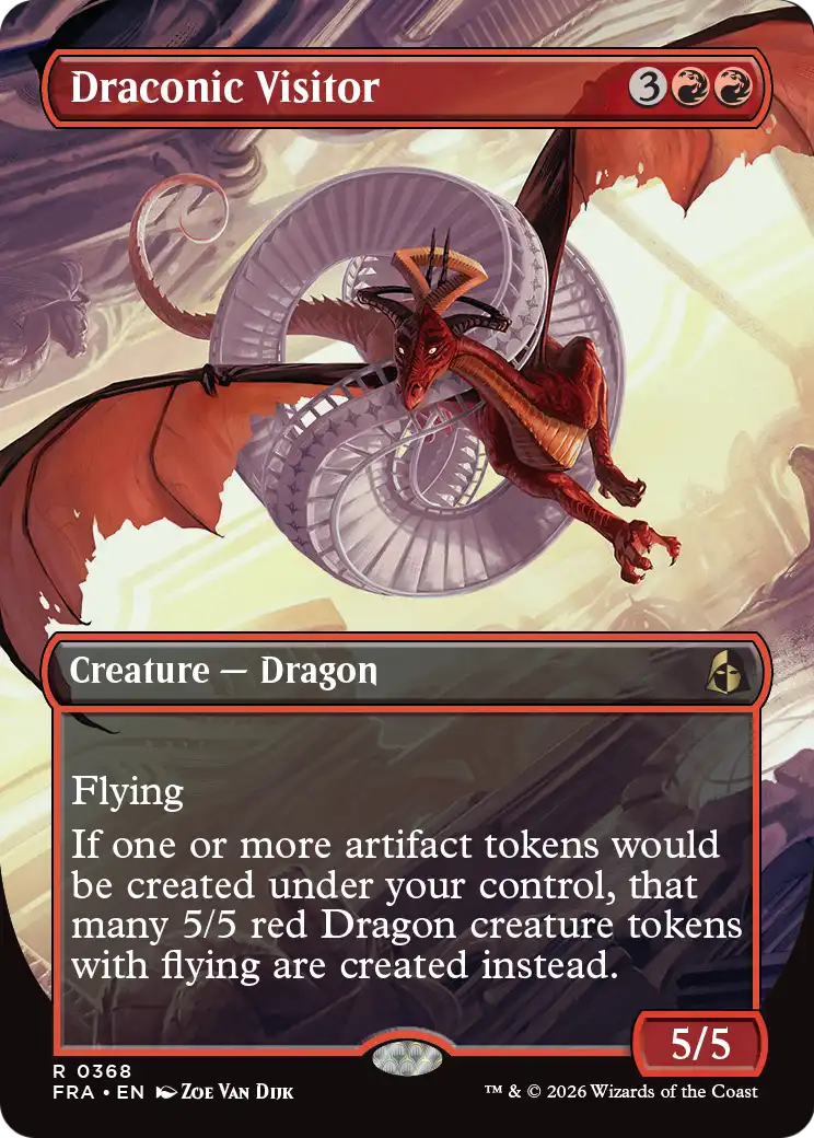 Draconic Visitor (Borderless) [Reality Fracture] | Devastation Store