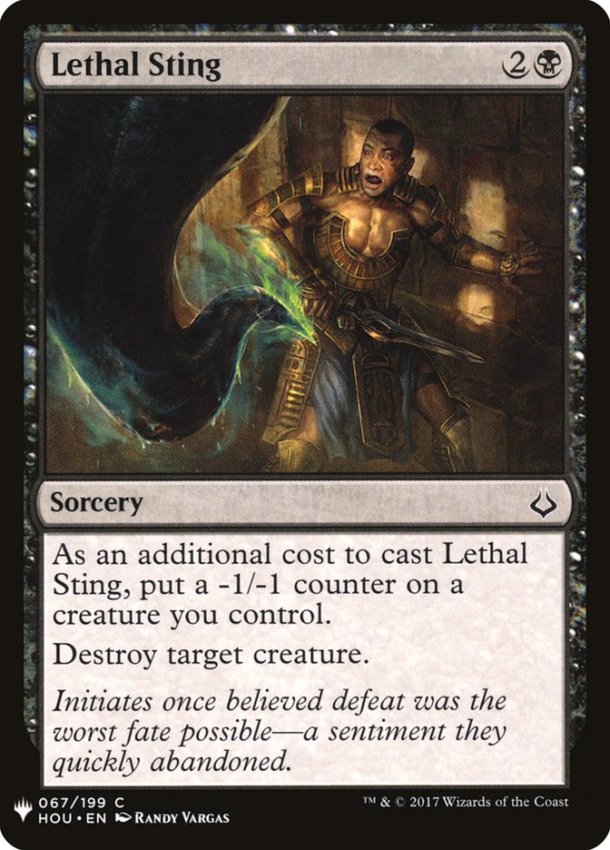 Lethal Sting [Mystery Booster] | Devastation Store