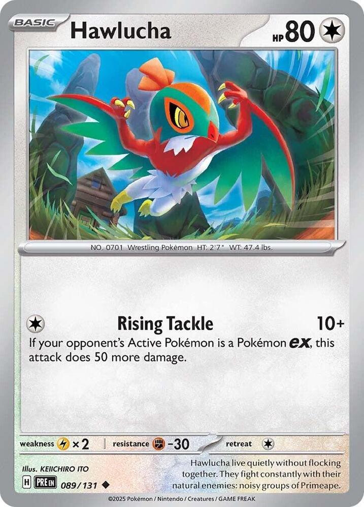 Hawlucha (089/131) [Scarlet & Violet: Prismatic Evolutions] | Devastation Store