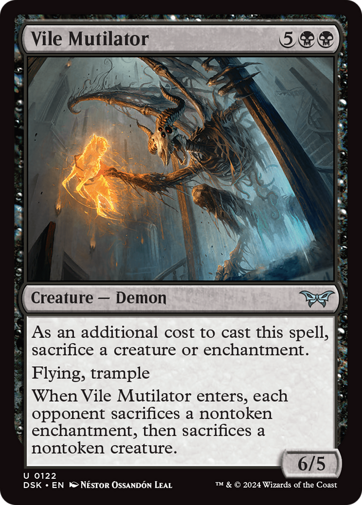 Vile Mutilator [Duskmourn: House of Horror] | Devastation Store