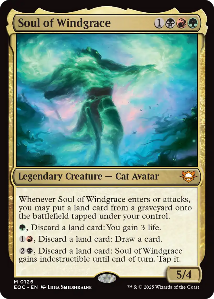 Soul of Windgrace [Edge of Eternities Commander] | Devastation Store