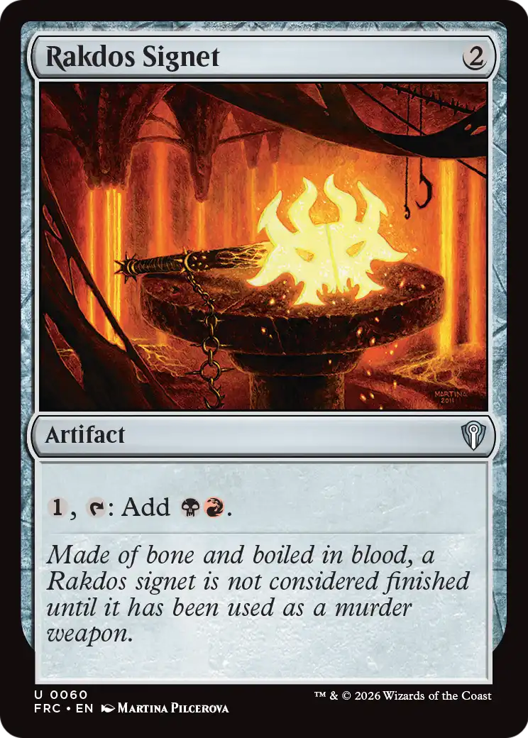 Rakdos Signet [Reality Fracture Commander] | Devastation Store