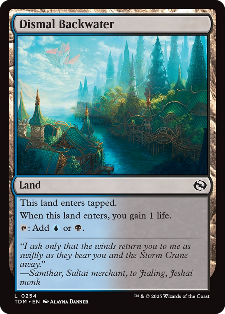 Dismal Backwater [Tarkir: Dragonstorm] | Devastation Store
