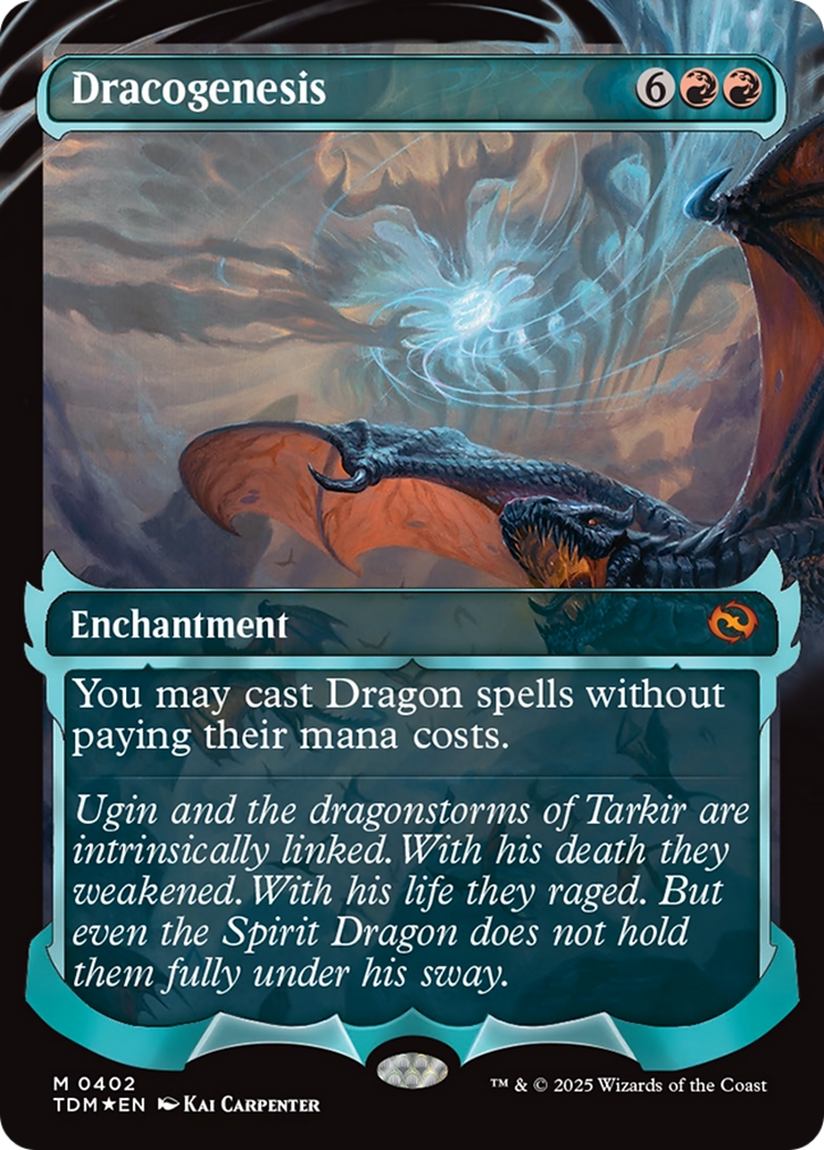 Dracogenesis (0402) (Showcase) [Tarkir: Dragonstorm] | Devastation Store