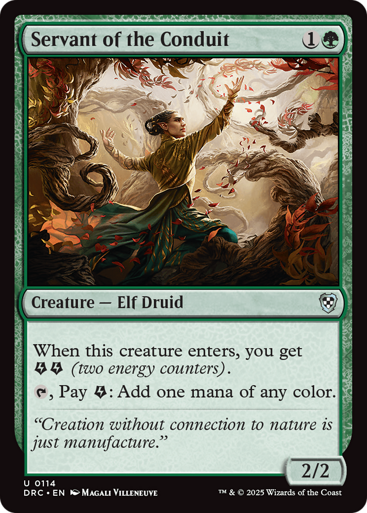 Servant of the Conduit [Aetherdrift Commander] | Devastation Store