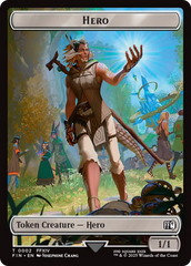 Hero (0002) // Treasure Double-Sided Token [FINAL FANTASY Tokens] | Devastation Store