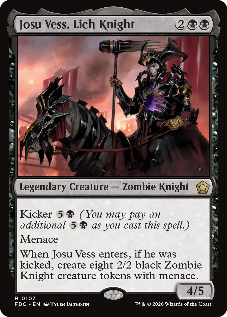 Josu Vess, Lich Knight [Foundations Commander] | Devastation Store