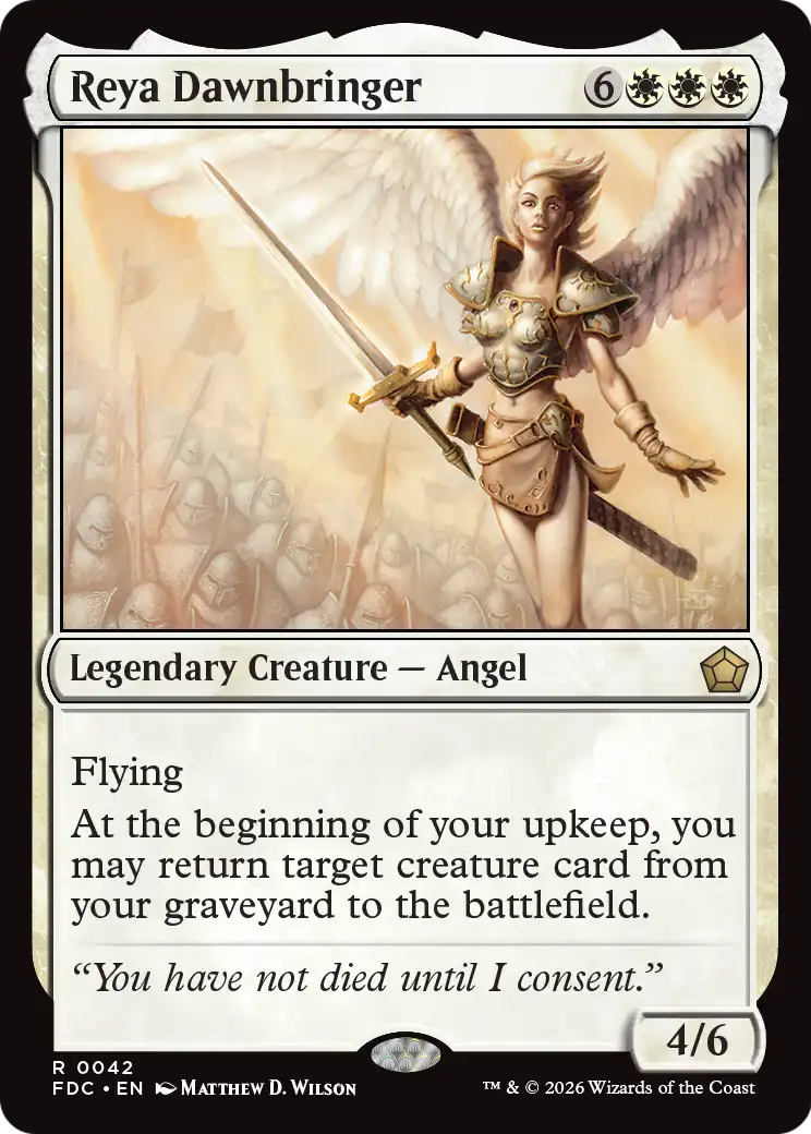 Reya Dawnbringer [Foundations Commander] | Devastation Store
