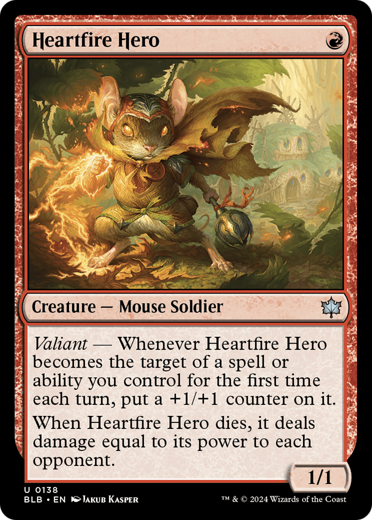 Heartfire Hero [Bloomburrow] | Devastation Store