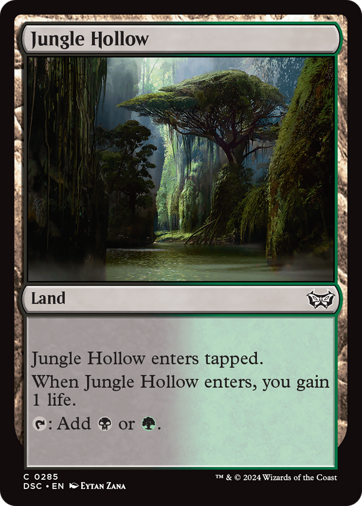 Jungle Hollow [Duskmourn: House of Horror Commander] | Devastation Store