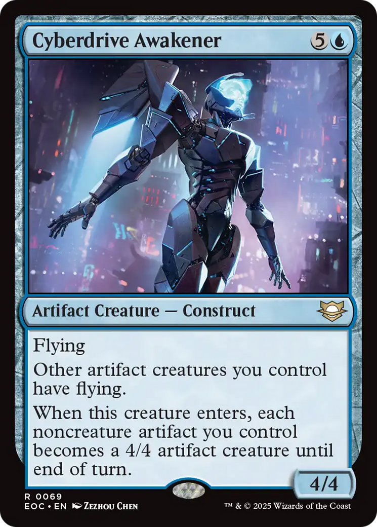 Cyberdrive Awakener [Edge of Eternities Commander] | Devastation Store