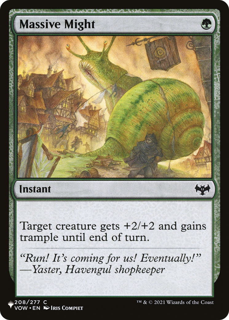 Massive Might [The List Reprints] | Devastation Store