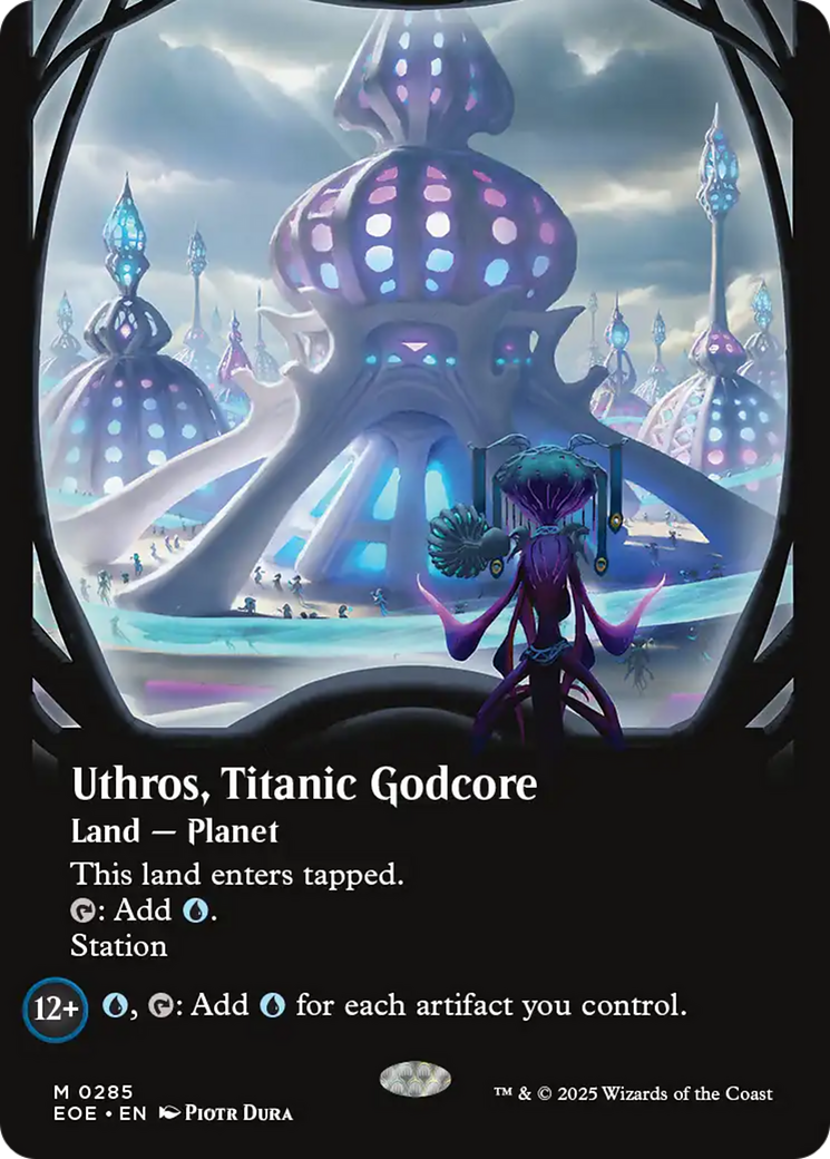 Uthros, Titanic Godcore (Borderless) [Edge of Eternities] | Devastation Store