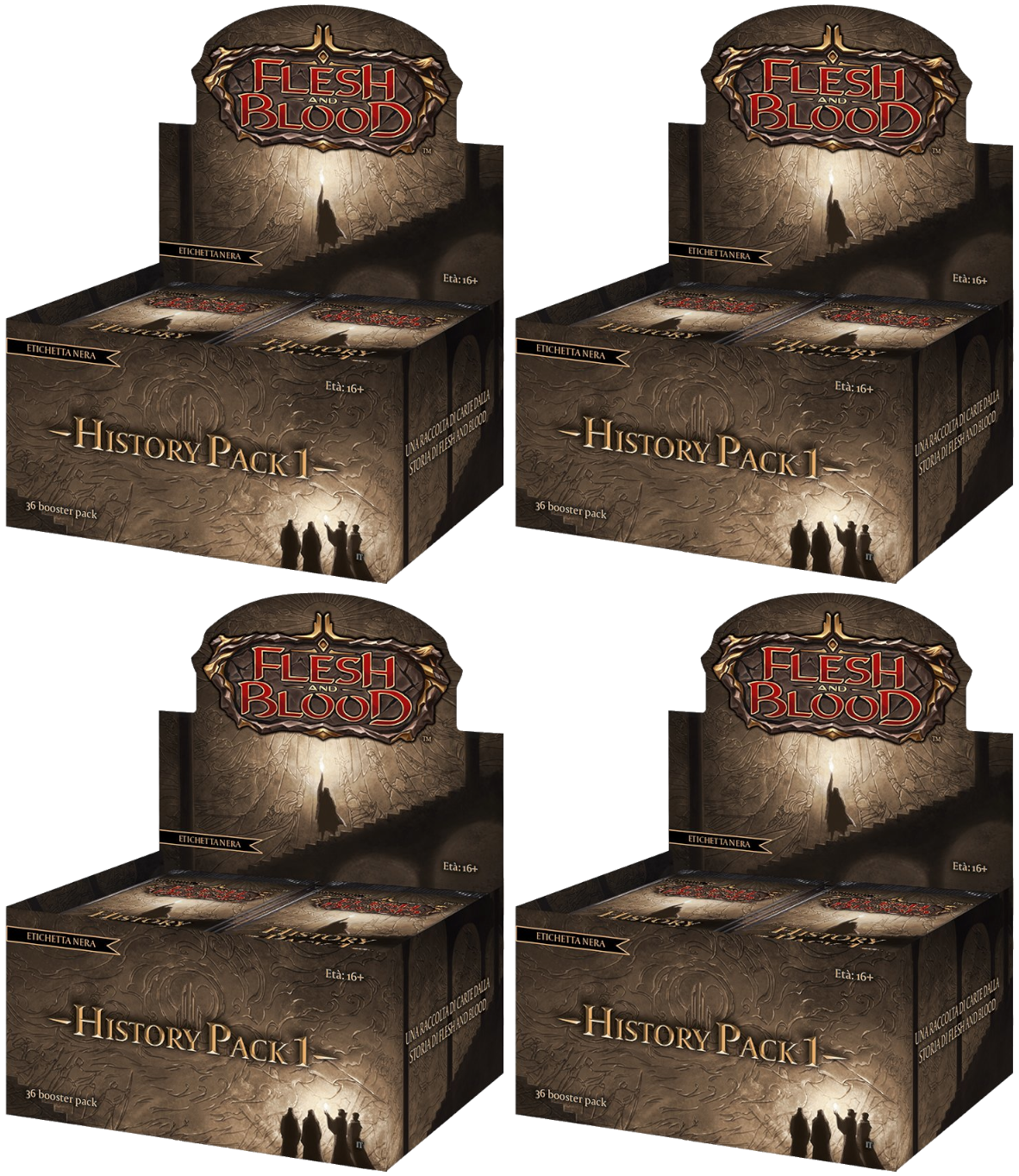History Pack 1: Black Label [Italian] - Booster Case | Devastation Store