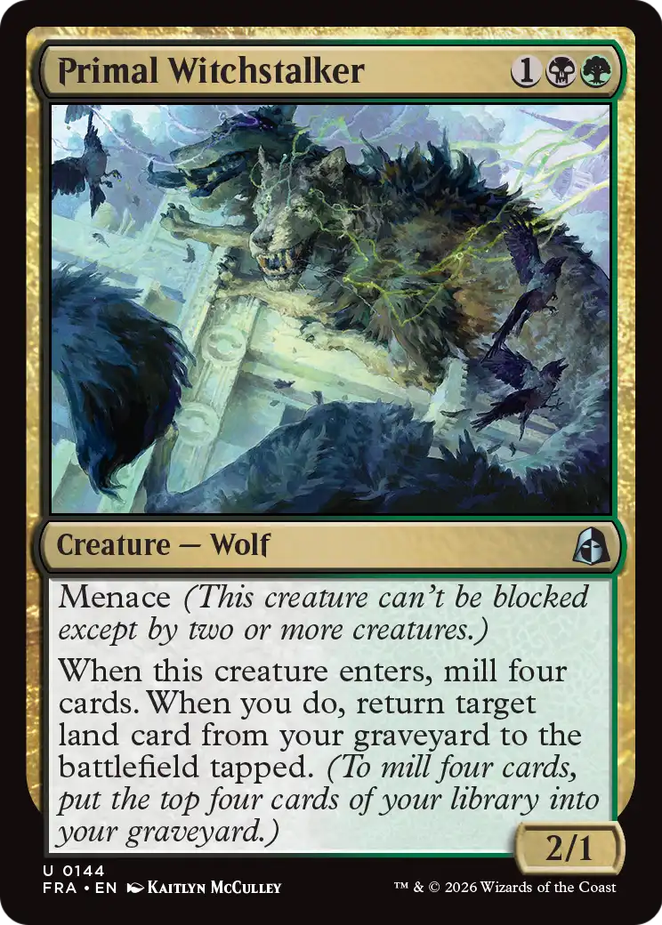 Primal Witchstalker [Reality Fracture] | Devastation Store