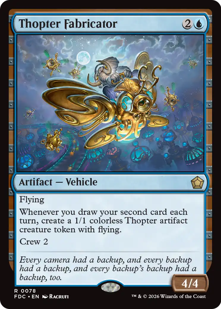 Thopter Fabricator [Foundations Commander] | Devastation Store