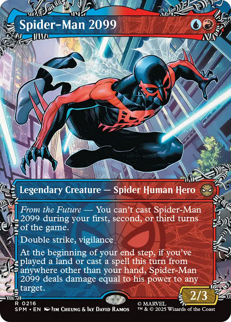 Spider-Man 2099 (0216) (Borderless) [Marvel's Spider-Man] | Devastation Store