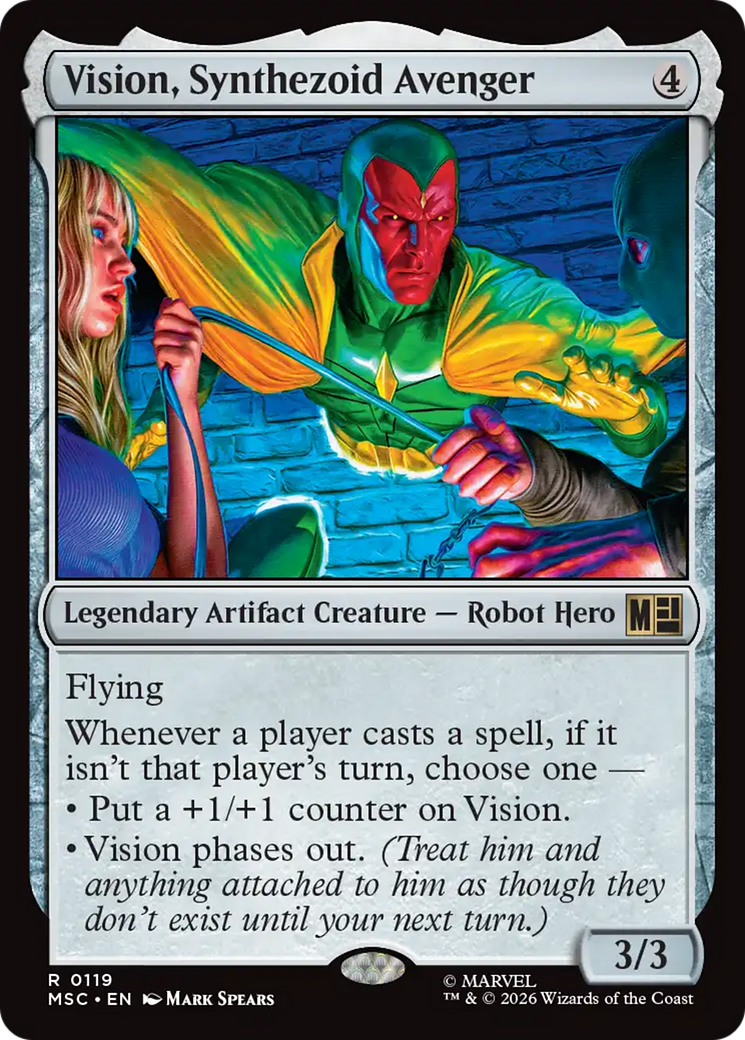 Vision, Synthezoid Avenger [Marvel Super Heroes Commander] | Devastation Store