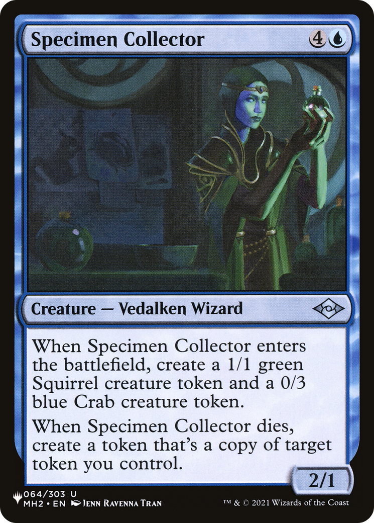 Specimen Collector [The List Reprints] | Devastation Store