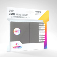 PROTECTOR MATTE PRIME SLEEVES - GRIS | Devastation Store
