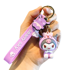 Llavero Colgante Sanrio Kuromi My Melody Hello Kitty | Devastation Store