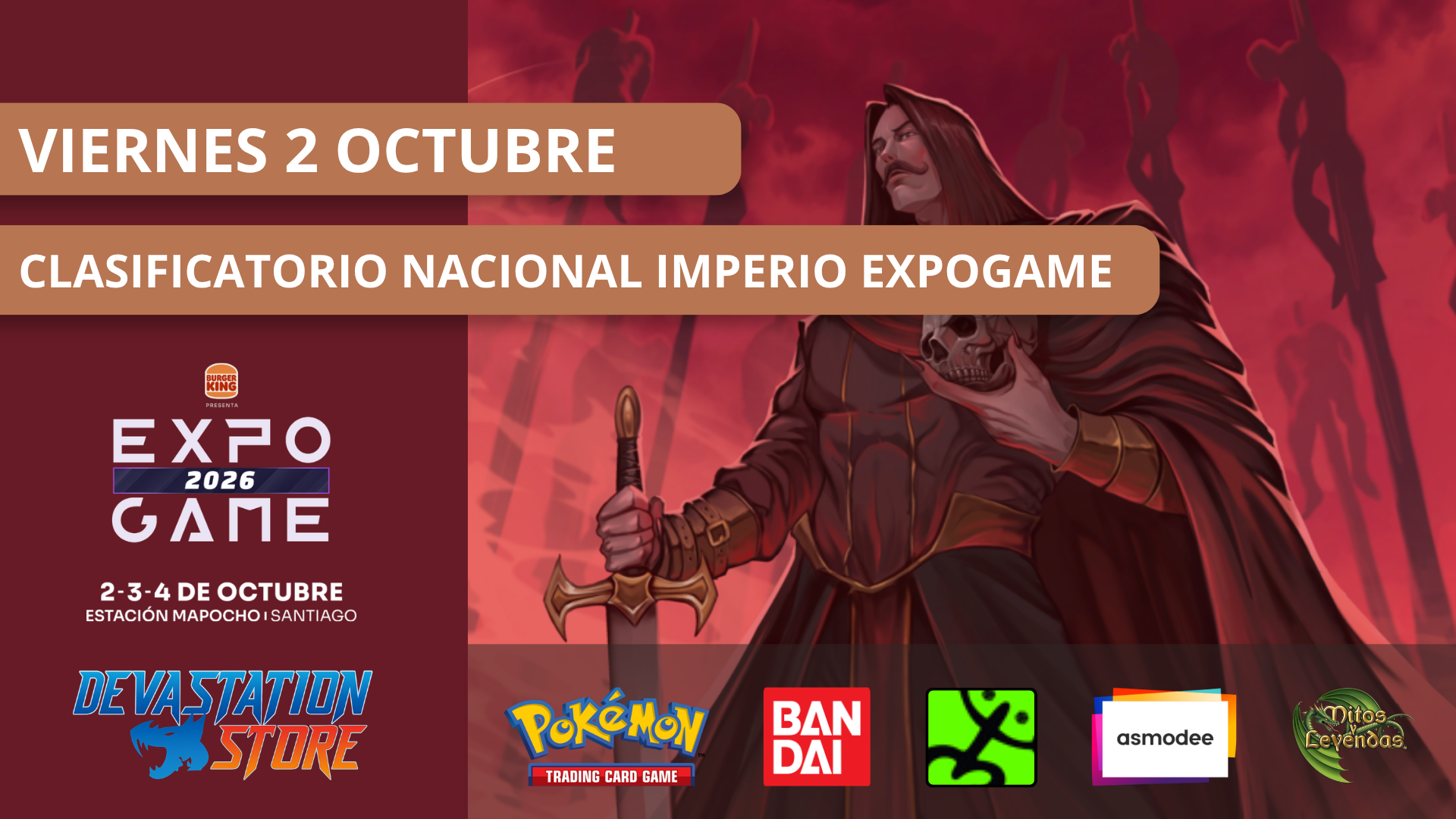 CLASIFICATORIO NACIONAL IMPERIO EXPOGAME VIERNES | Devastation Store