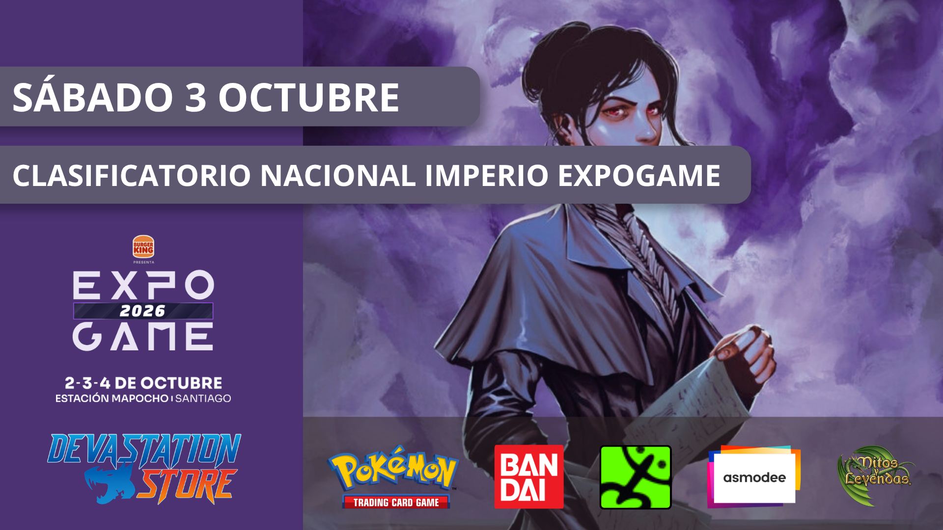 CLASIFICATORIO NACIONAL IMPERIO EXPOGAME SABADO | Devastation Store