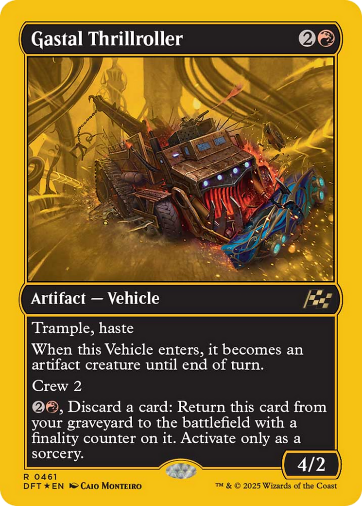 Gastal Thrillroller (First-Place Foil) [Aetherdrift] | Devastation Store