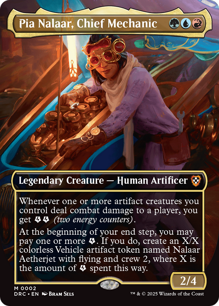 Pia Nalaar, Chief Mechanic (Borderless) [Aetherdrift Commander] | Devastation Store