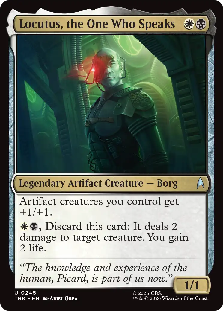 Locutus, the One Who Speaks [Star Trek] | Devastation Store