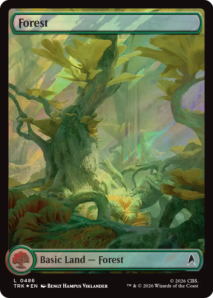 Forest (0486) (Surge Foil) [Star Trek] | Devastation Store