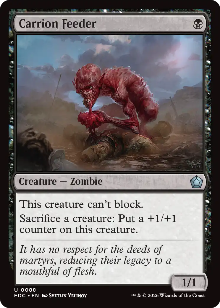 Carrion Feeder [Foundations Commander] | Devastation Store