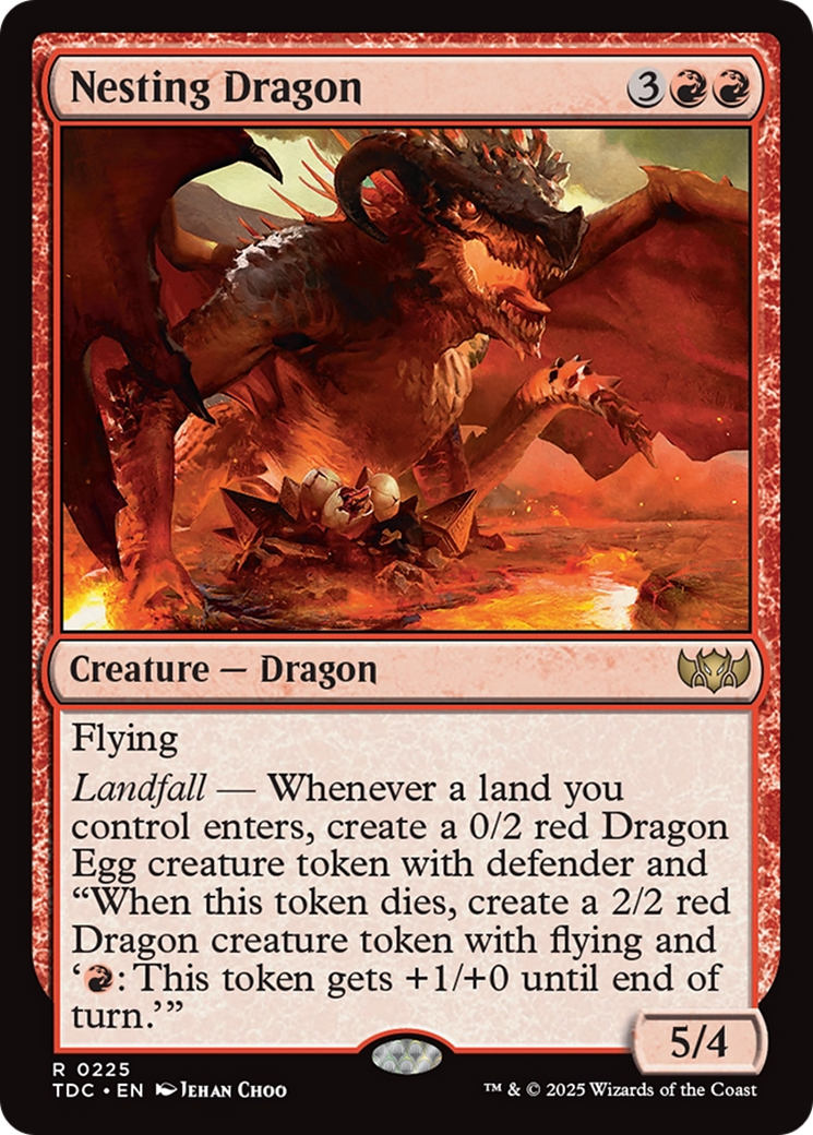 Nesting Dragon [Tarkir: Dragonstorm Commander] | Devastation Store