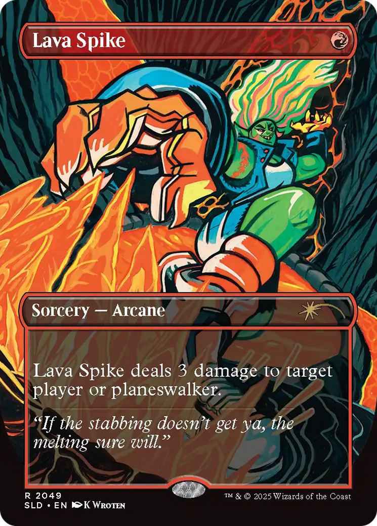 Lava Spike (2049) [Secret Lair Drop Series] | Devastation Store