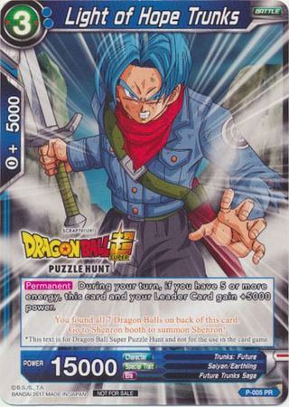 Light of Hope Trunks (Puzzle Hunt) (P-005) [Tournament Promotion Cards] | Devastation Store