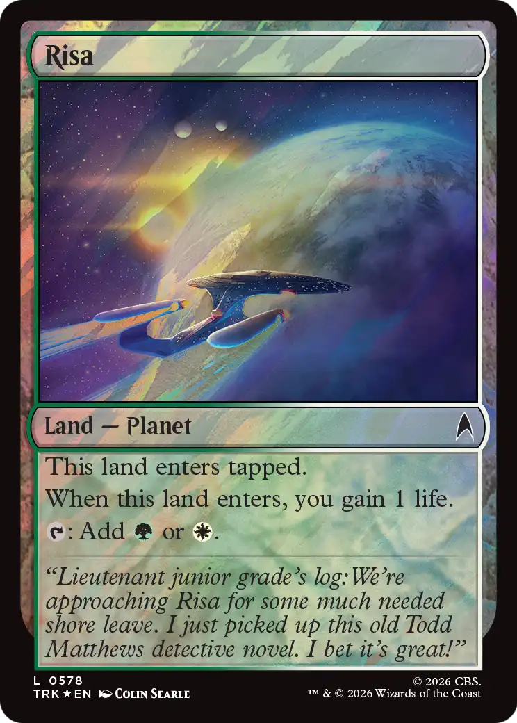 Risa (Surge Foil) [Star Trek] | Devastation Store