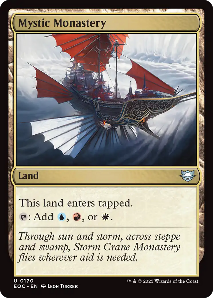 Mystic Monastery [Edge of Eternities Commander] | Devastation Store