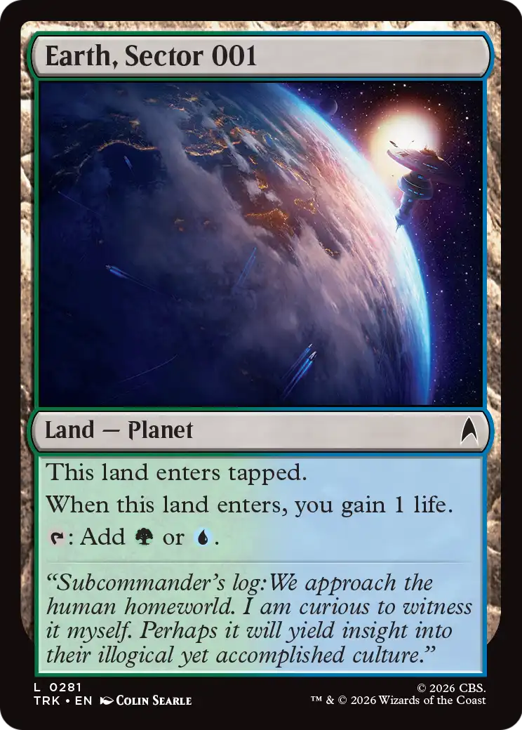 Earth, Sector 001 [Star Trek] | Devastation Store