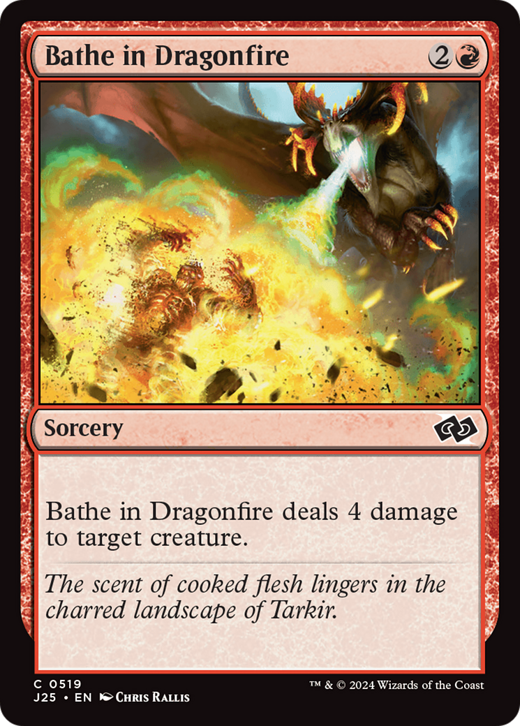 Bathe in Dragonfire [Foundations Jumpstart] | Devastation Store