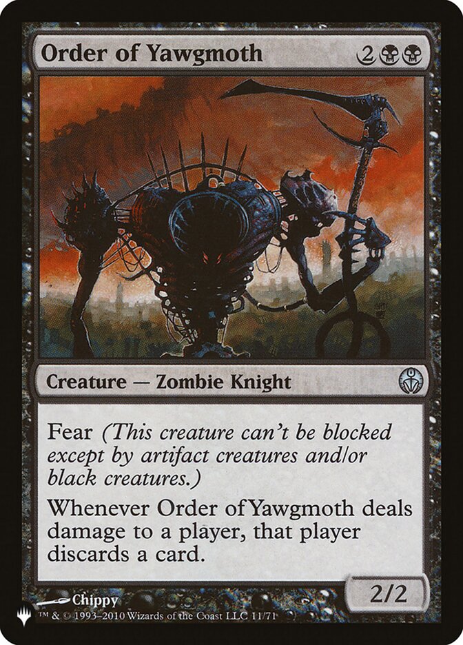 Order of Yawgmoth [The List] | Devastation Store