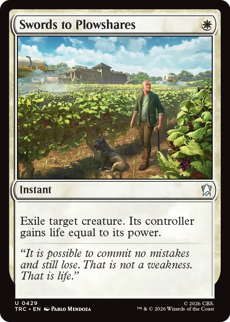 Swords to Plowshares (Surge Foil) [Star Trek Commander] | Devastation Store