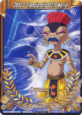 DBSCG Championship 2019 Warrior (Merit Card) - Universe 5 "Arak" (5) [Tournament Promotion Cards] | Devastation Store