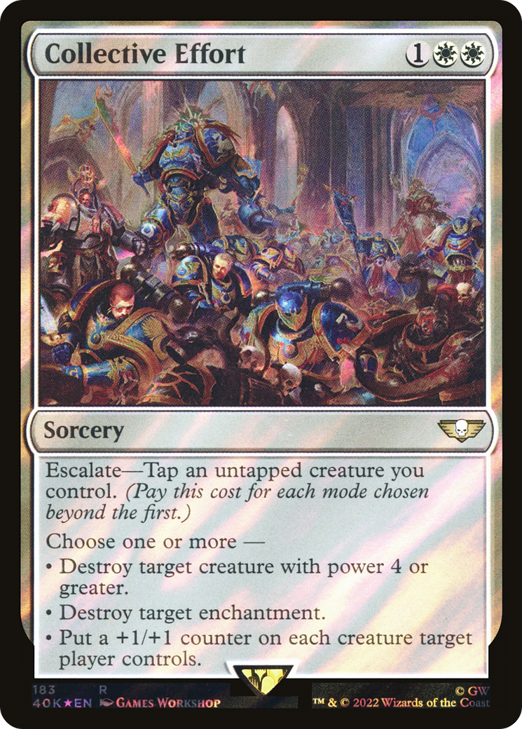 Collective Effort [Marvel Super Heroes Commander] | Devastation Store