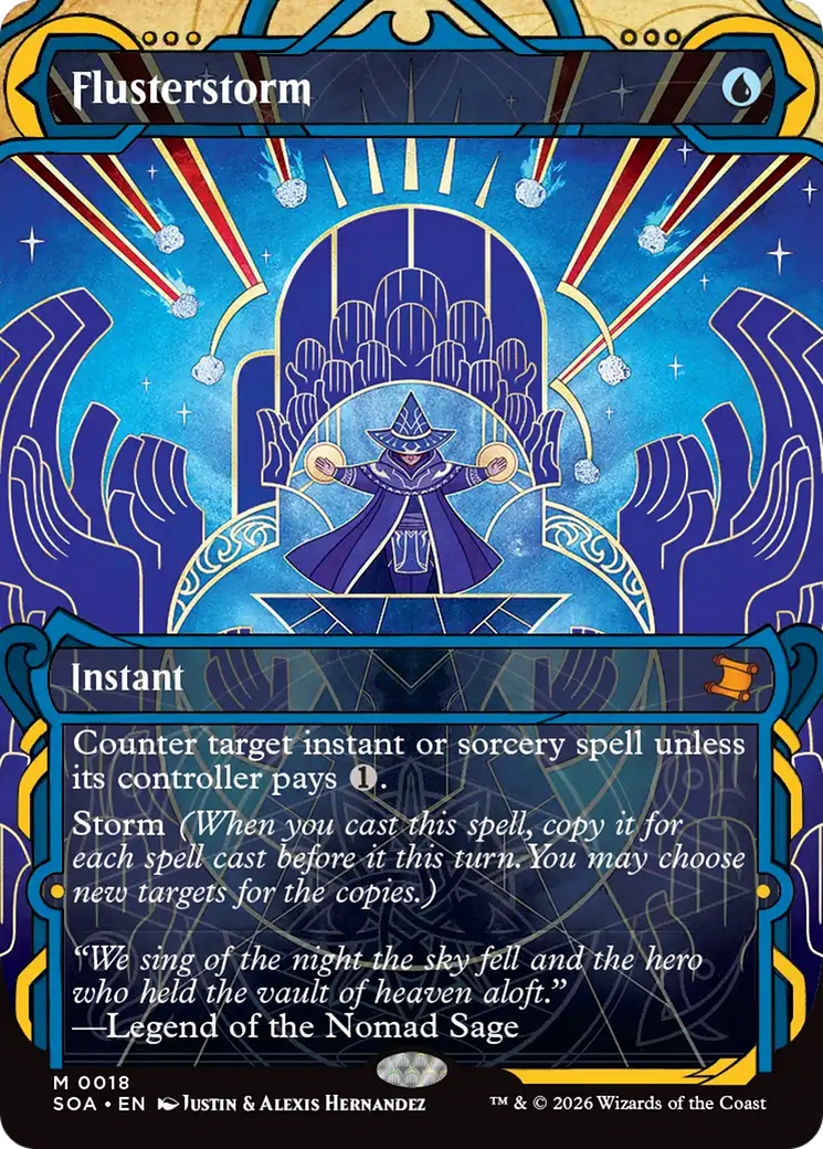 Flusterstorm (JP Alternate Art) [Secrets of Strixhaven: Mystical Archive] | Devastation Store