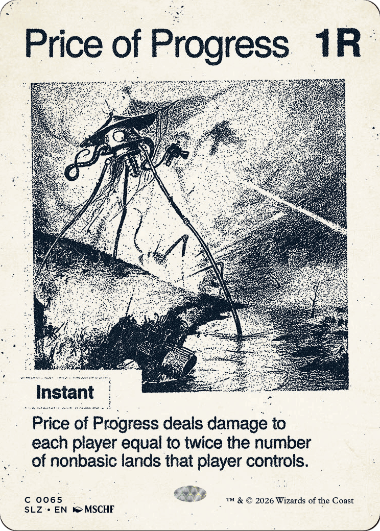 Price of Progress (0065) [Secret Lair x MSCHF: The Zeta Set] | Devastation Store