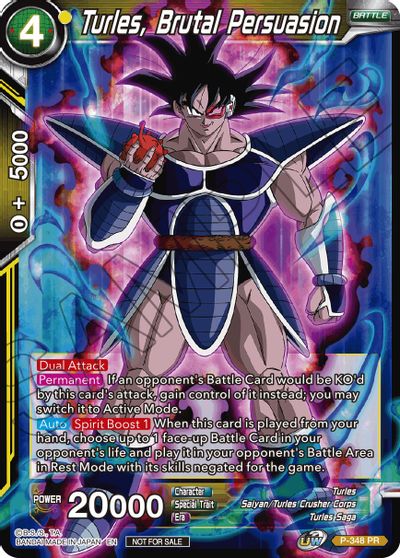 Turles, Brutal Persuasion (P-348) [Tournament Promotion Cards] | Devastation Store