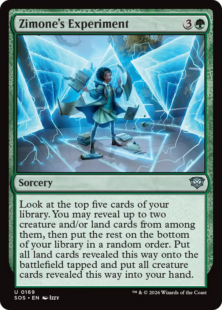Zimone's Experiment [Secrets of Strixhaven] | Devastation Store